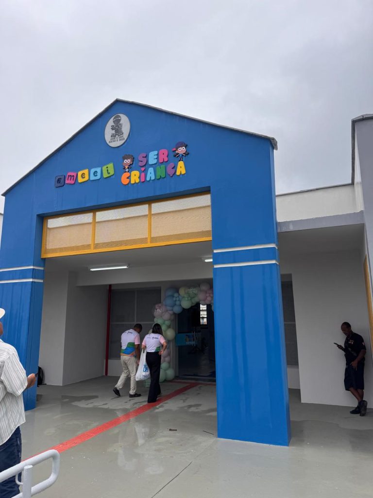 Portal de entrada da creche-escola